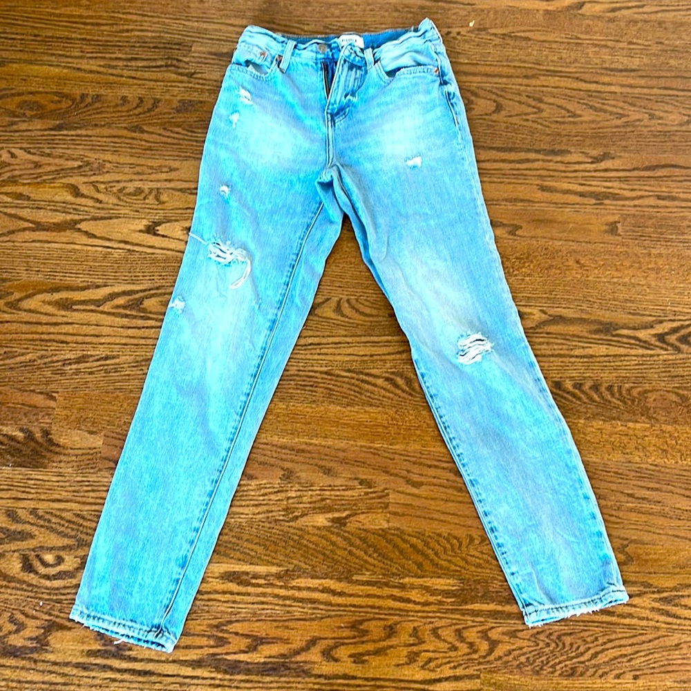 Pistola light blue Jeans straight leg size 24